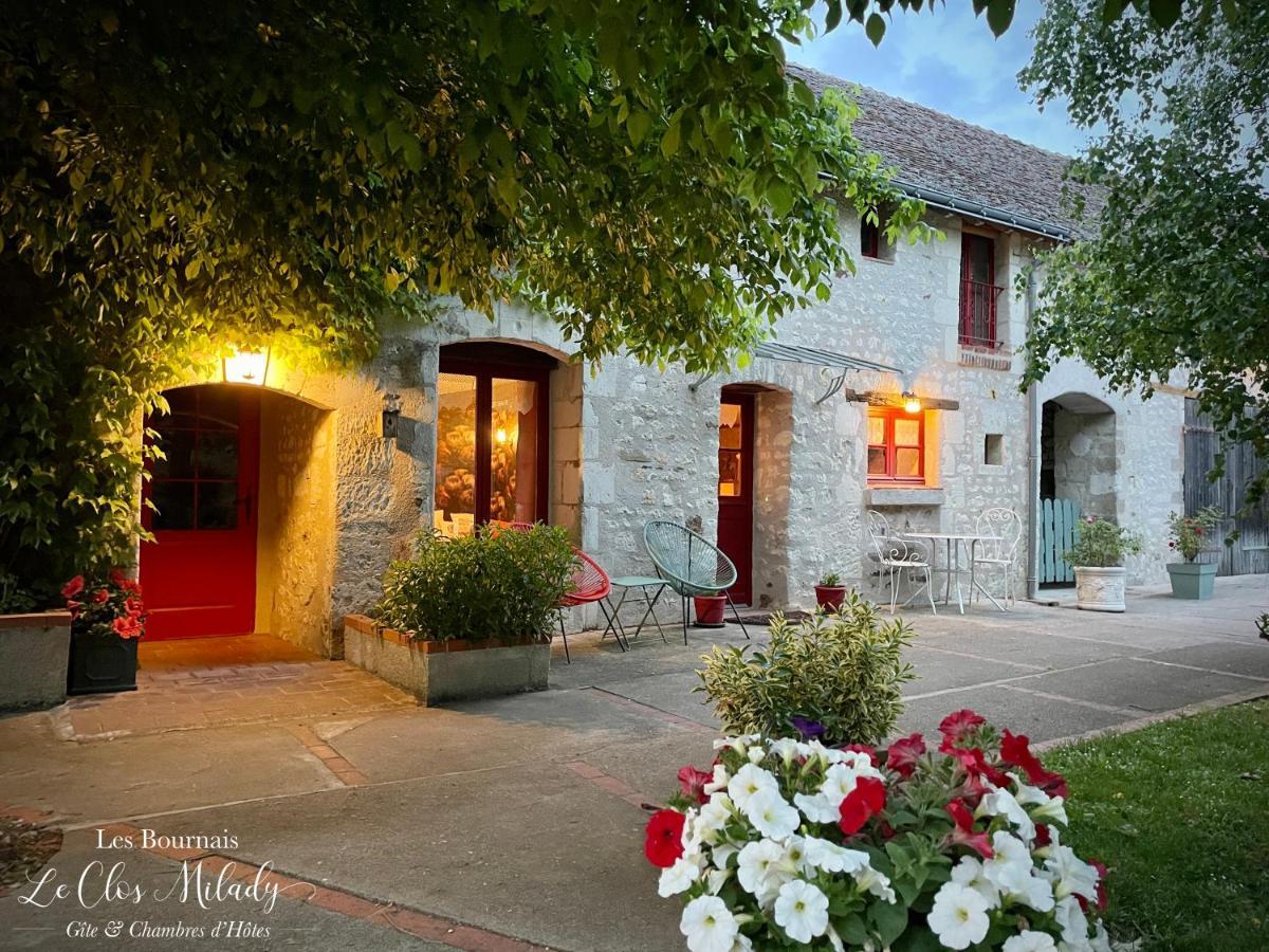 Chambres D'Hotes Les Bournais - Le Clos Milady L'Ile-Bouchard Buitenkant foto