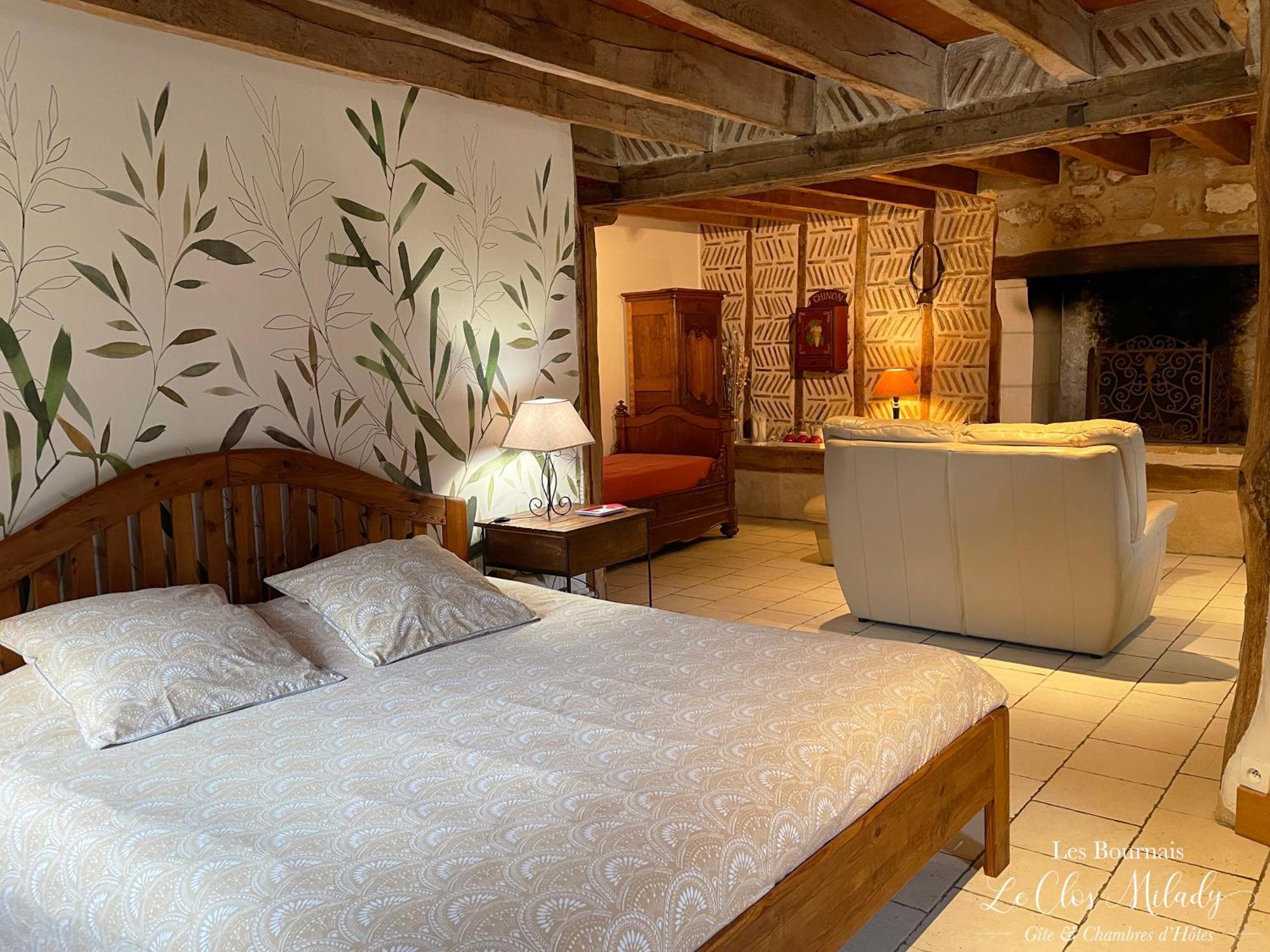 Chambres D'Hotes Les Bournais - Le Clos Milady L'Ile-Bouchard Buitenkant foto