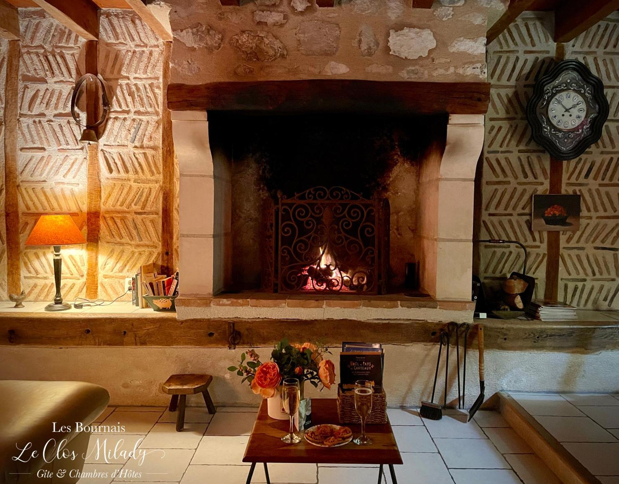 Chambres D'Hotes Les Bournais - Le Clos Milady L'Ile-Bouchard Buitenkant foto
