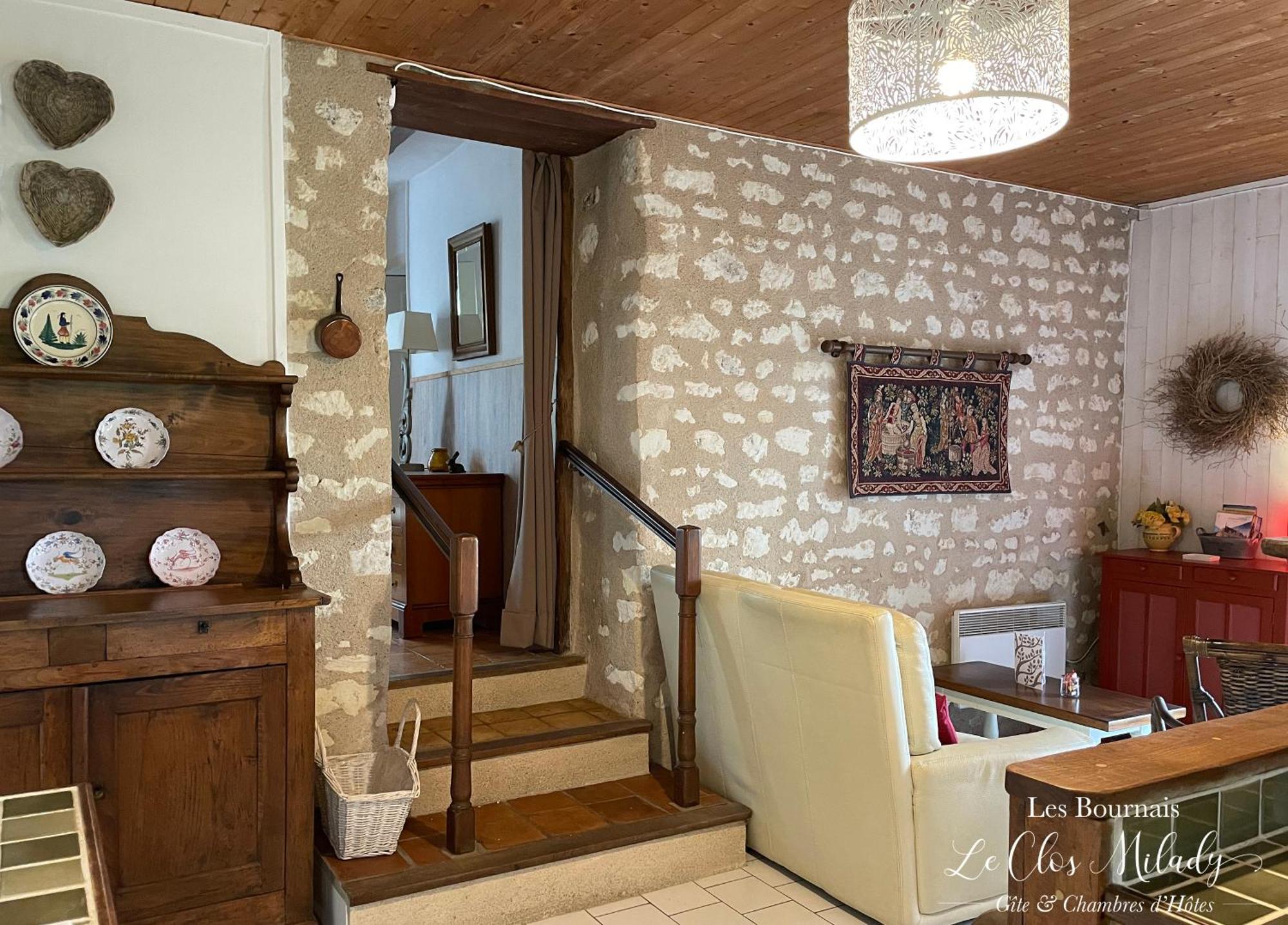Chambres D'Hotes Les Bournais - Le Clos Milady L'Ile-Bouchard Buitenkant foto