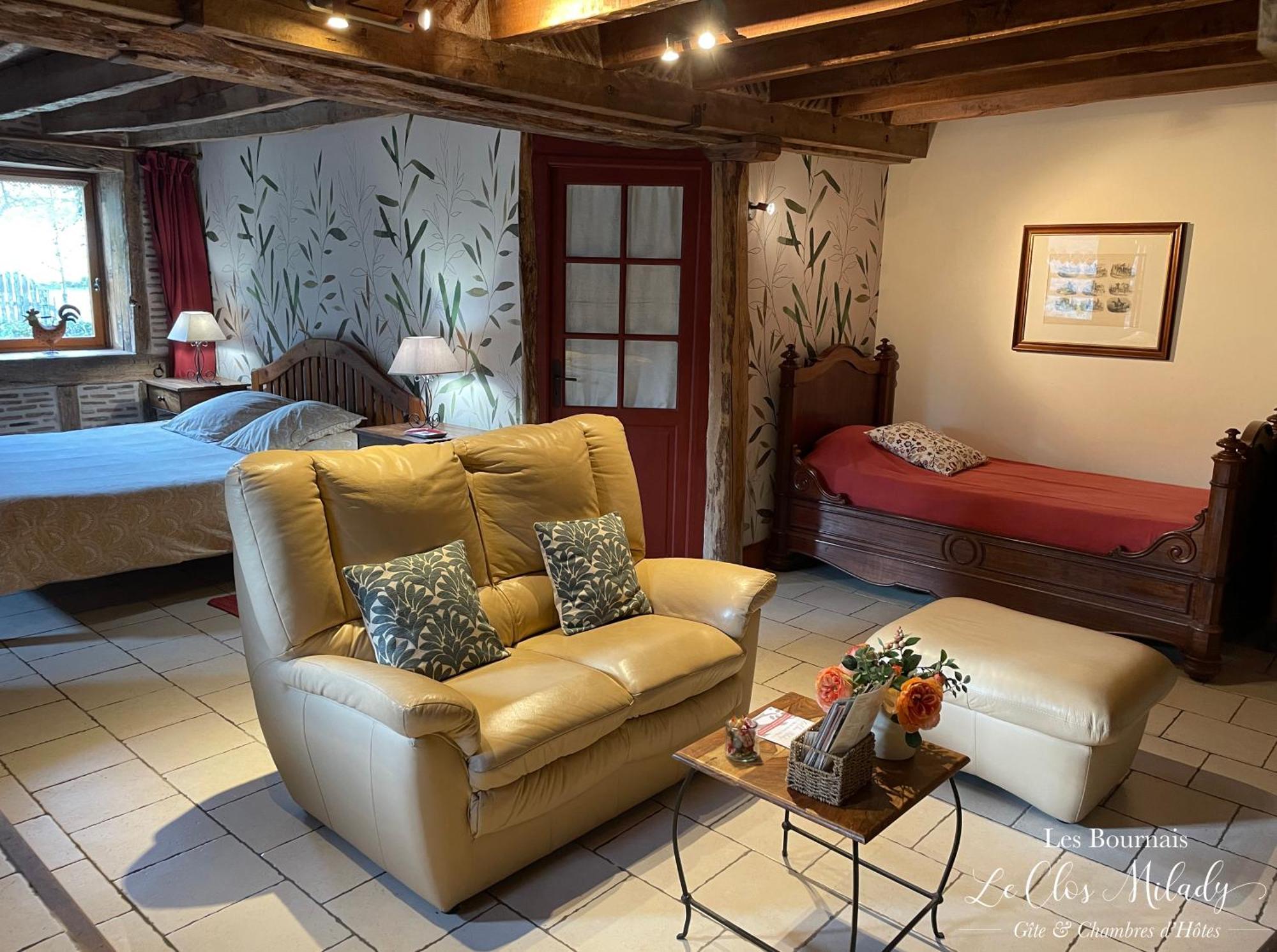 Chambres D'Hotes Les Bournais - Le Clos Milady L'Ile-Bouchard Buitenkant foto