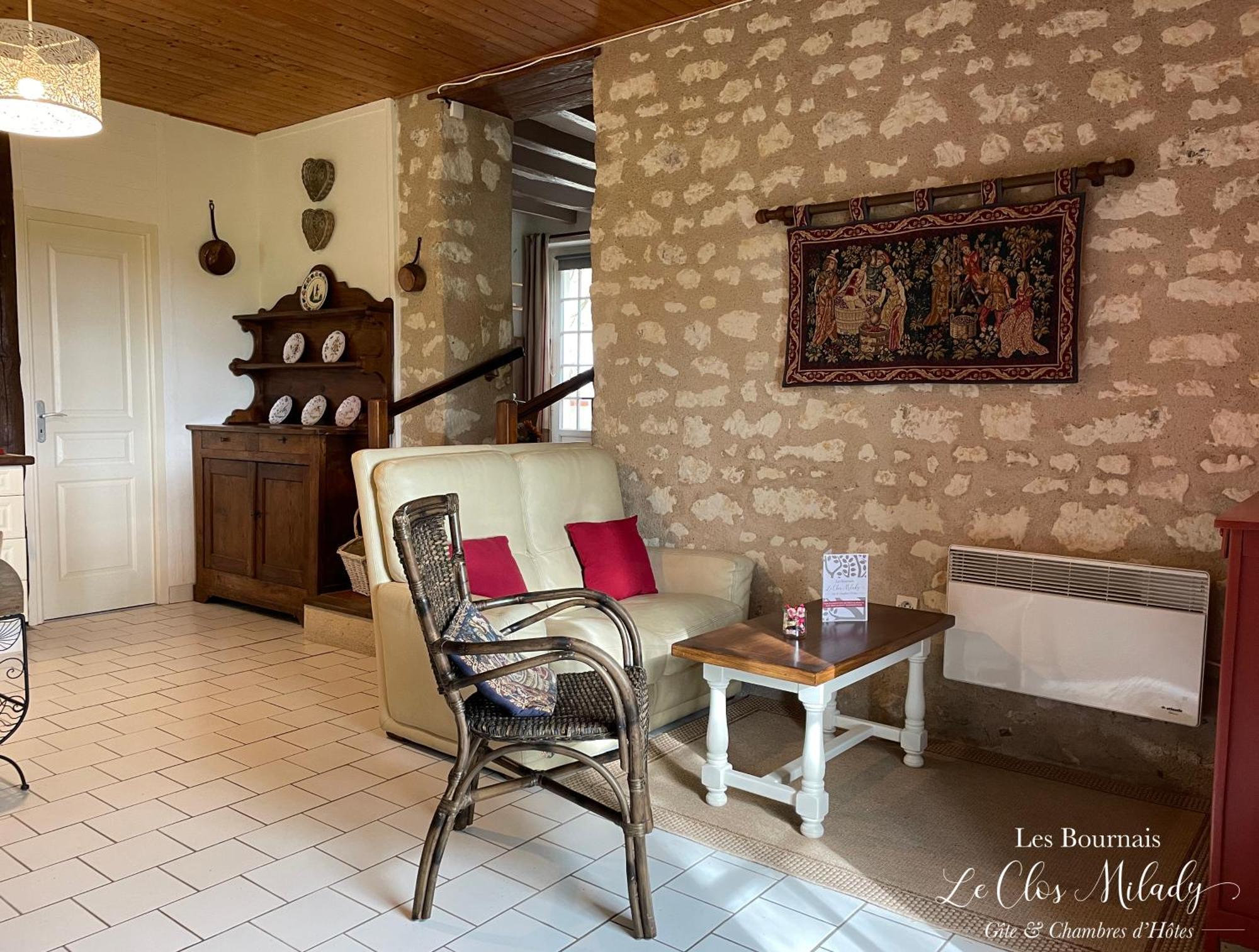 Chambres D'Hotes Les Bournais - Le Clos Milady L'Ile-Bouchard Buitenkant foto
